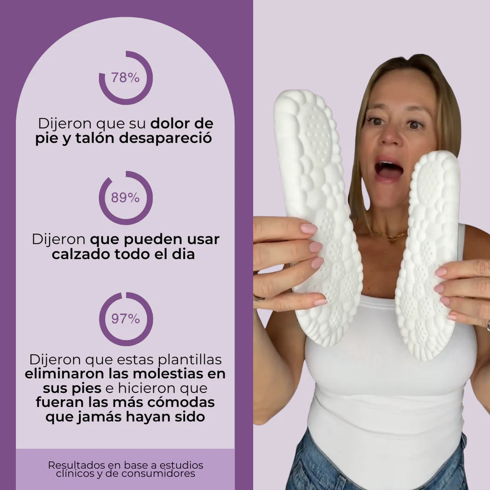 Plantillas Cloud-Comfy 5D | Elimina el dolor plantar para siempre
